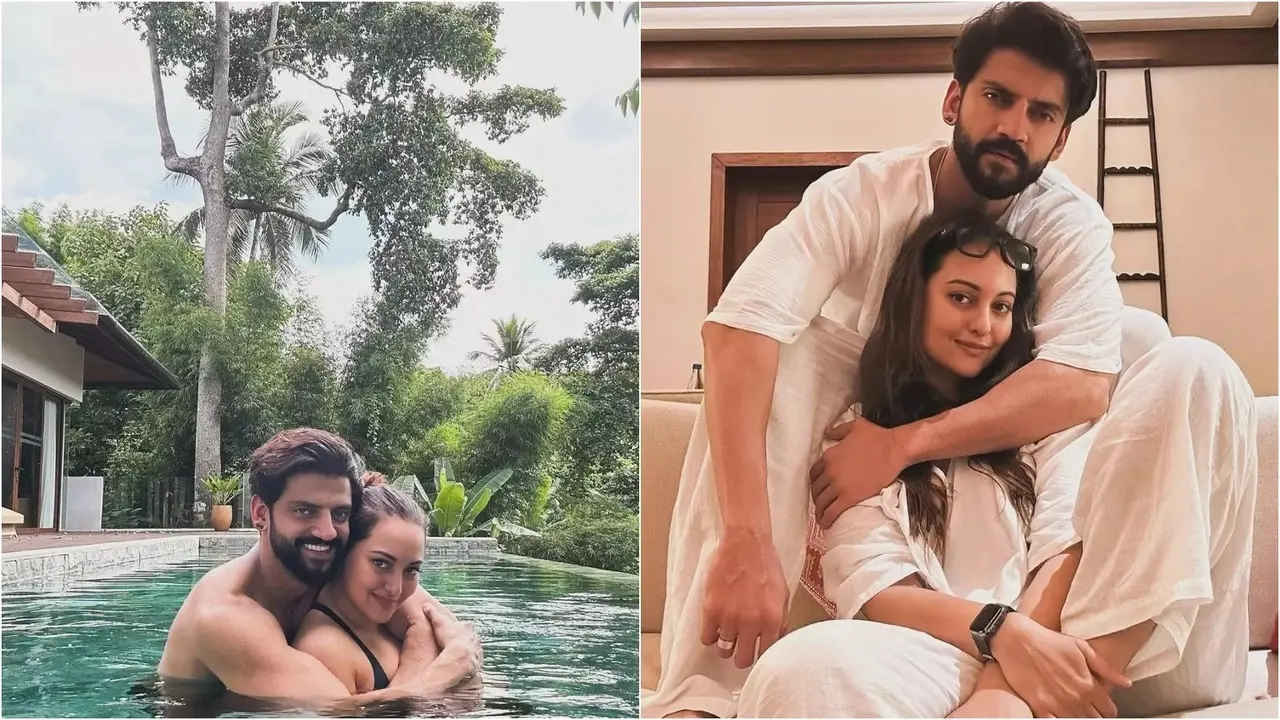 বিয়ের একমাস পূর্তিতে ভালোবাসায় ‘ডুব’ জাহির-সোনাক্ষীর