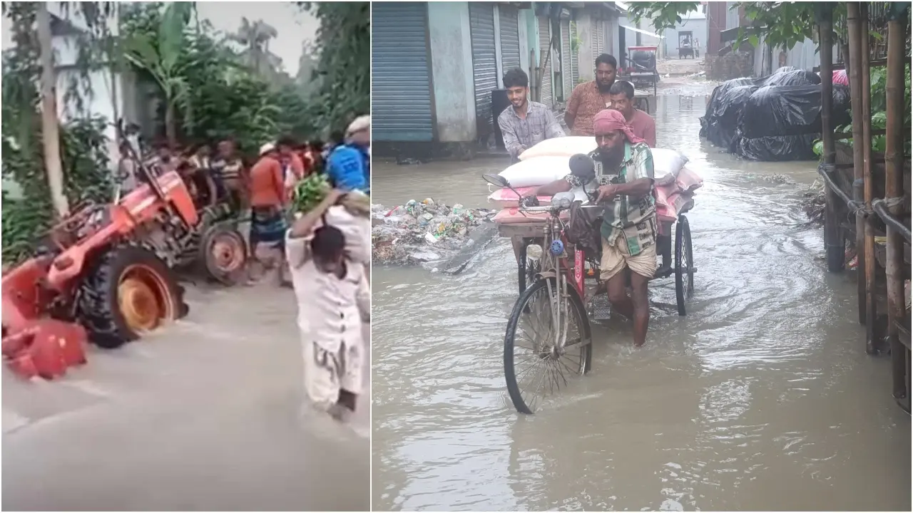 টাঙ্গাইলের সব নদীর পা‌নি বিপৎসীমার উপর, ভাসল তিন উপজেলা