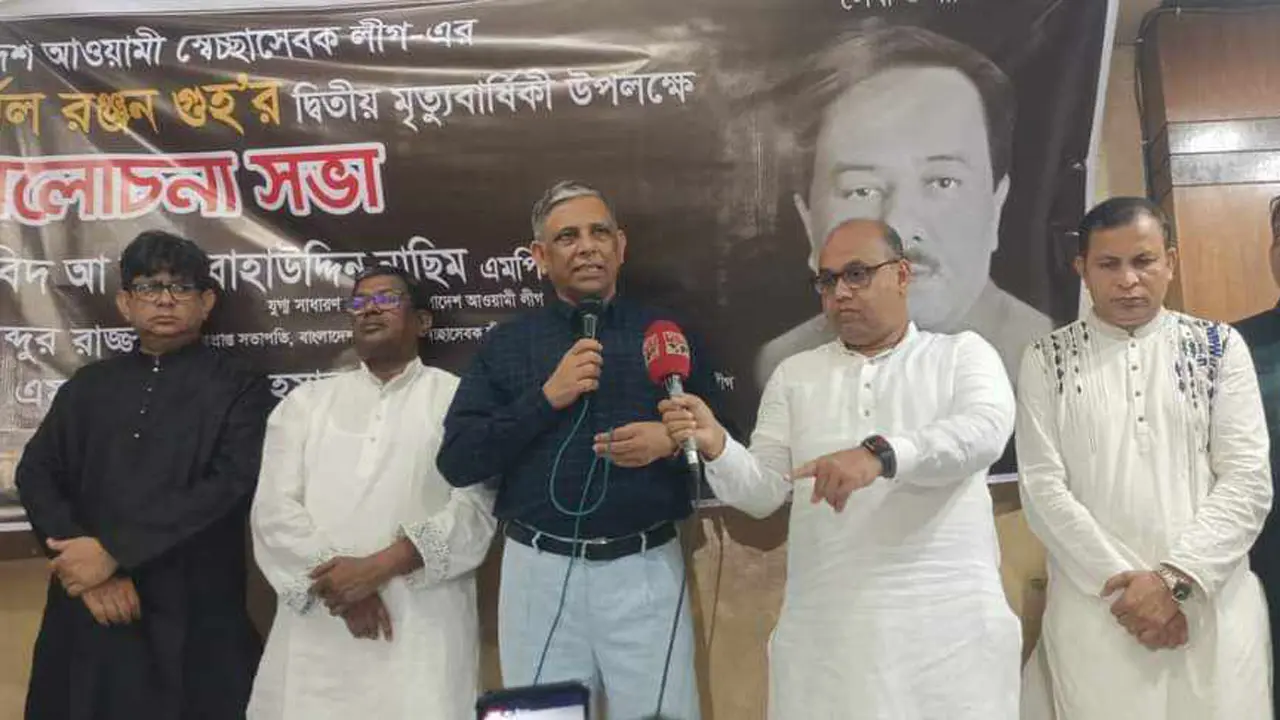 দুর্নীতিবাজদের রক্ষা করতে বিএনপি-জামায়াত অপপ্রচার চালাচ্ছে: নাছিম