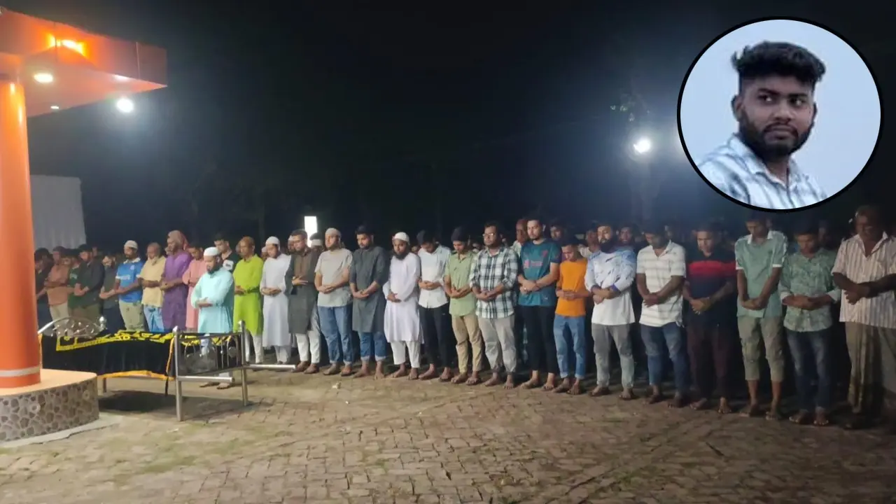 বাবার কবরের পাশে চিরনিদ্রায় শায়িত হলেন তনু