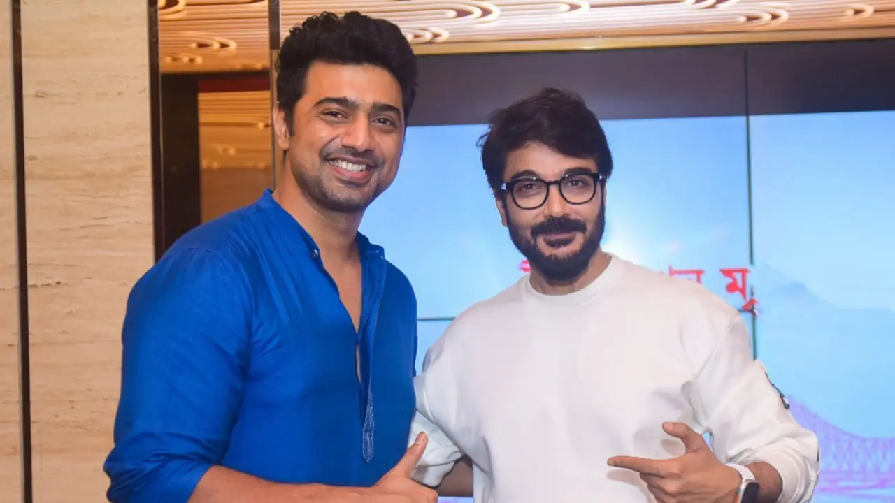 দেবকে দশ হাজার গাছ উপহার দিলেন প্রসেনজিৎ