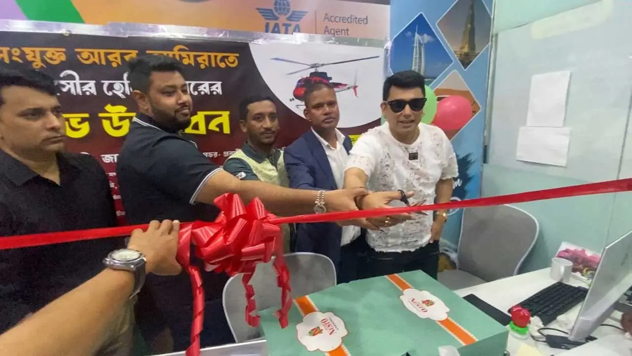 দুবাইয়ে ‘প্রবাসীর হেলিকপ্টারে’র যাত্রা