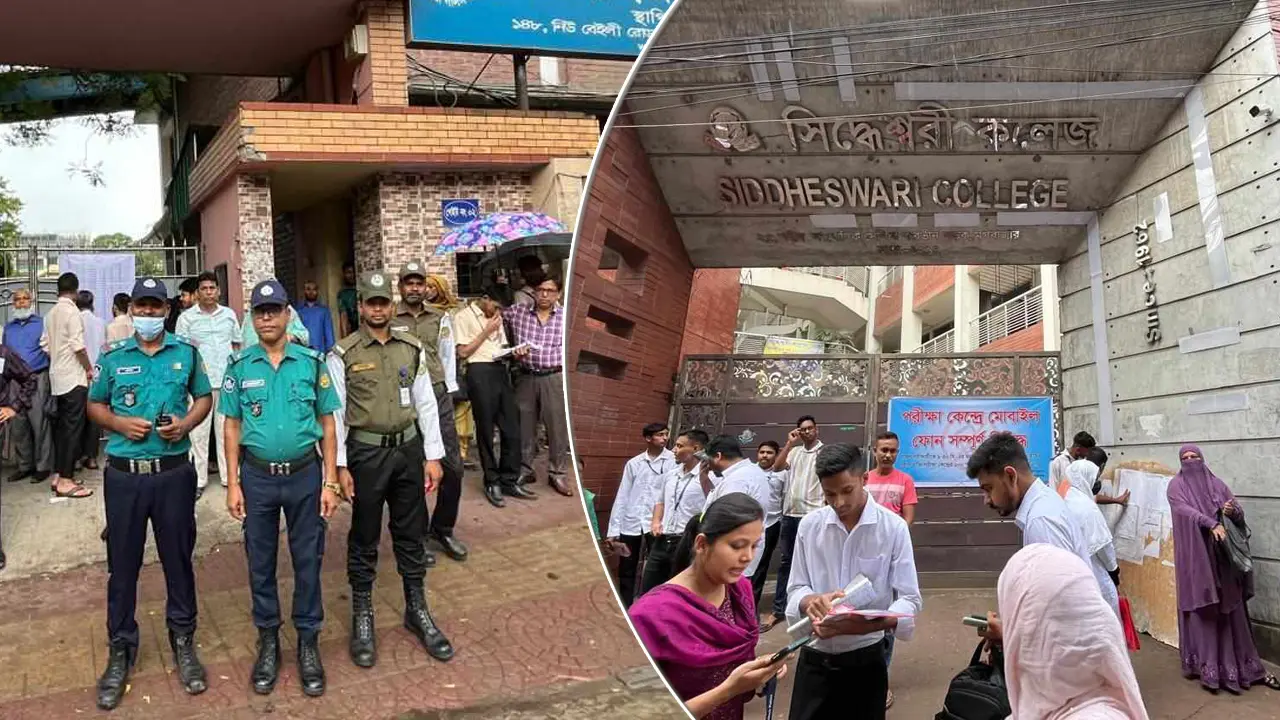 এইচএসসি পরীক্ষার্থীদের জন্য পথে পথে পুলিশের কুইক রেসপন্স টিম