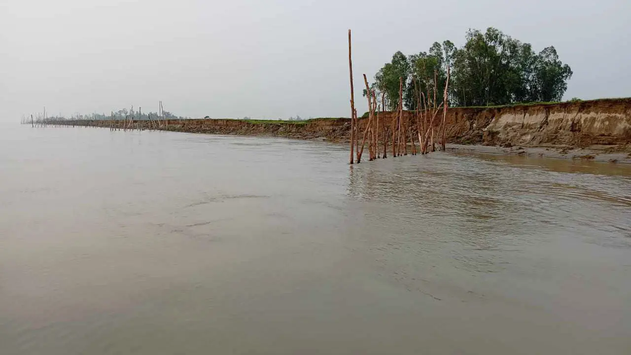 কুড়িগ্রামে বাড়ছে সব নদ-নদীর পানি, নিম্নাঞ্চল প্লাবিত