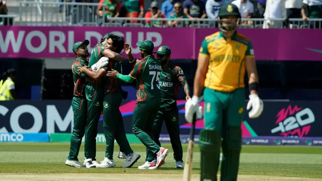 তানজিমের ৩ তাসকিনের ১, চরম বিপর্যয়ে দক্ষিণ আফ্রিকা