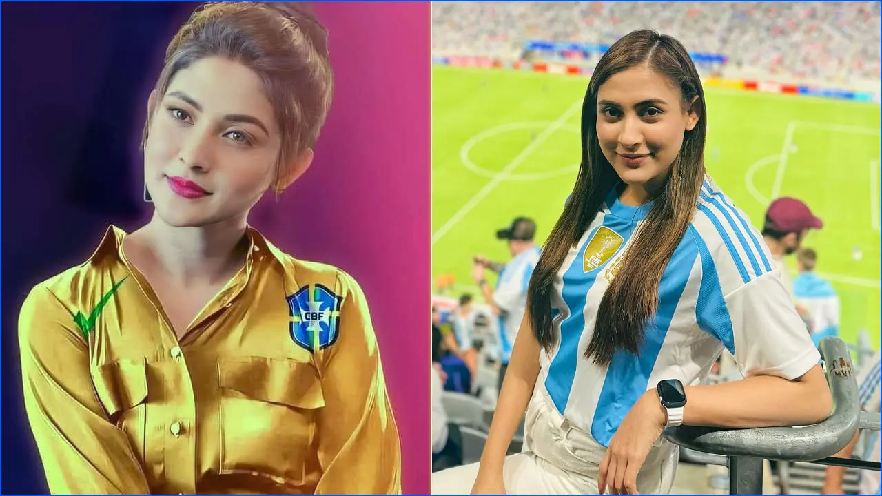 কখনো ব্রাজিল, কখনো আর্জেন্টিনা- কাকে সমর্থন করেন মেহজাবীন?