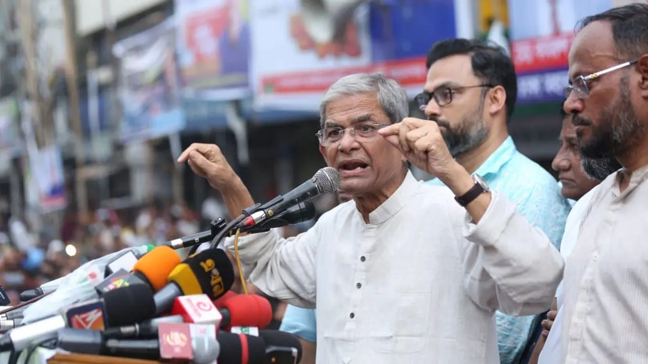 ভয়ে মরে যাওয়ার চেয়ে সাহস করে প্রতিরোধ করতে হবে : মির্জা ফখরুল