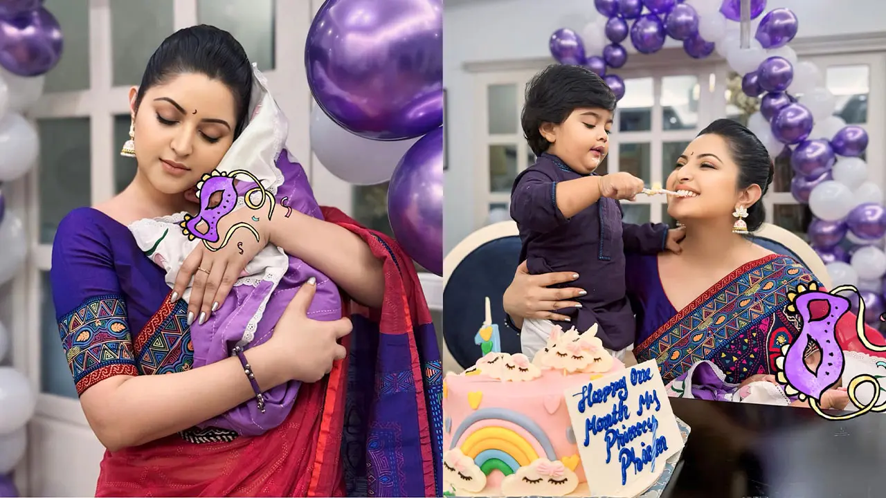 মেয়ের ছবি প্রকাশ্যে এনে যা বললেন পরীমণি