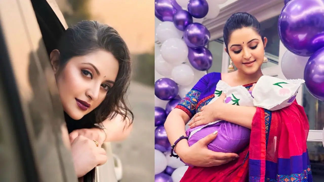 নিজেকে বাবা দিবসের ‘শুভেচ্ছা’ জানালেন পরীমণি