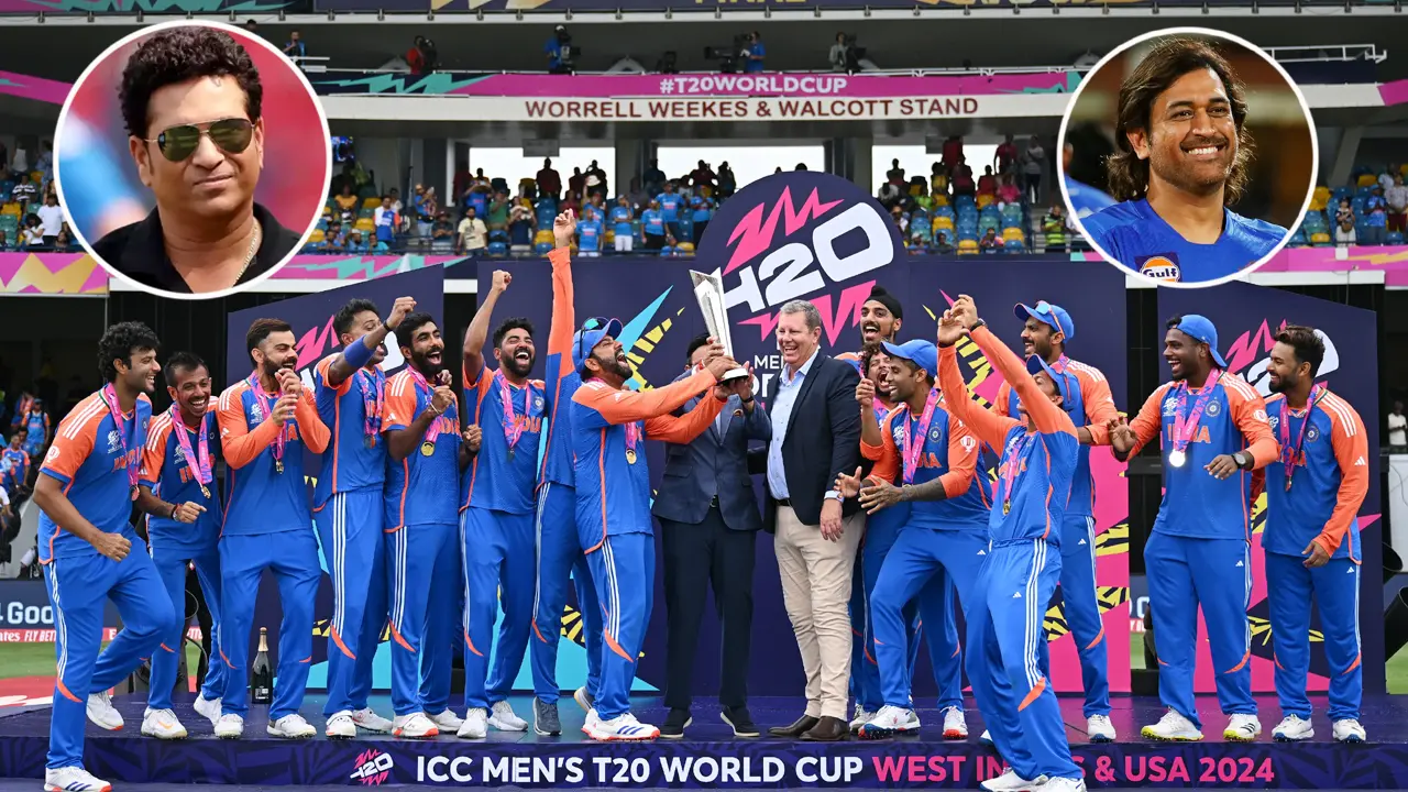 ভারতের বিশ্বকাপ জয়ের পর যা বললেন ধোনি-শচীন
