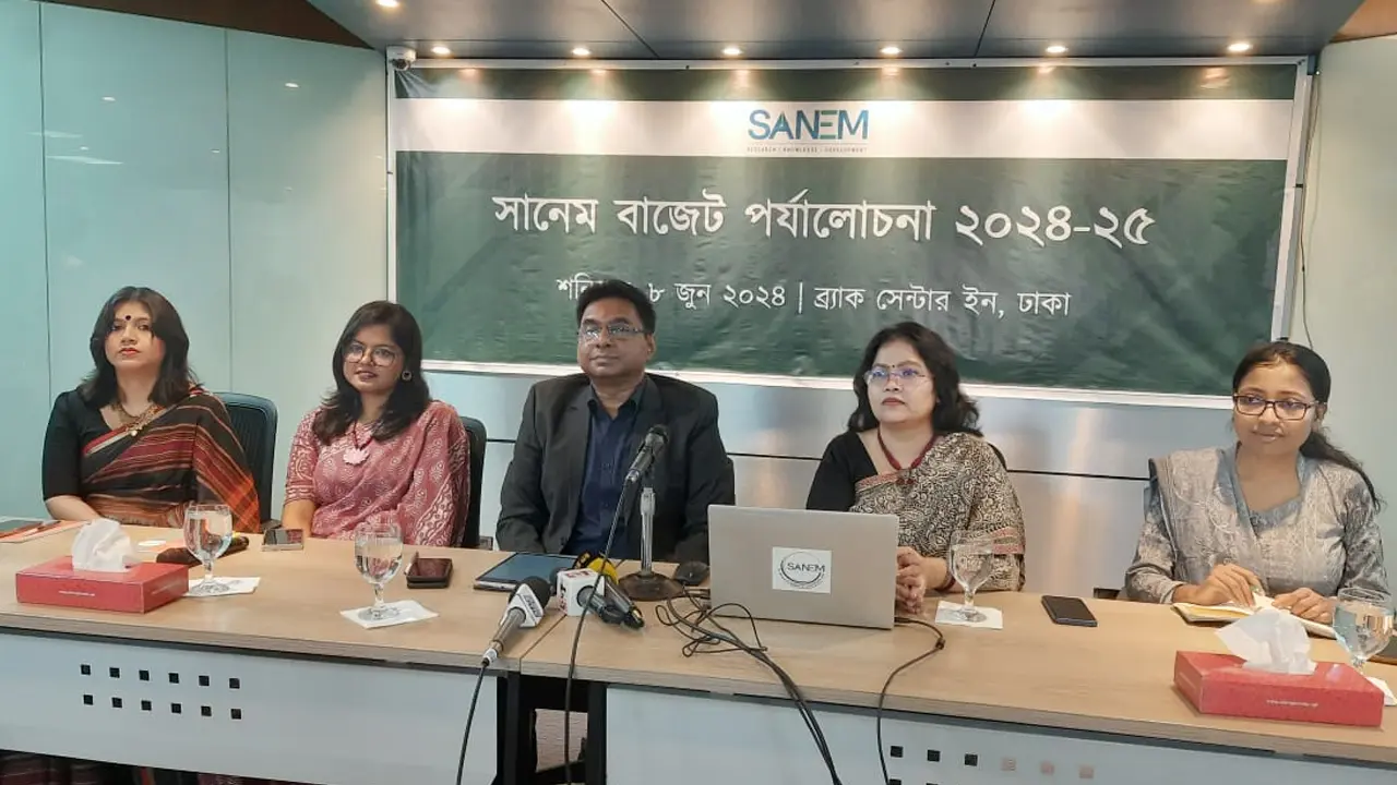 বাজেটে মূল্যস্ফীতি কমাতে আরও পদক্ষেপ নেওয়া যেত : সানেম
