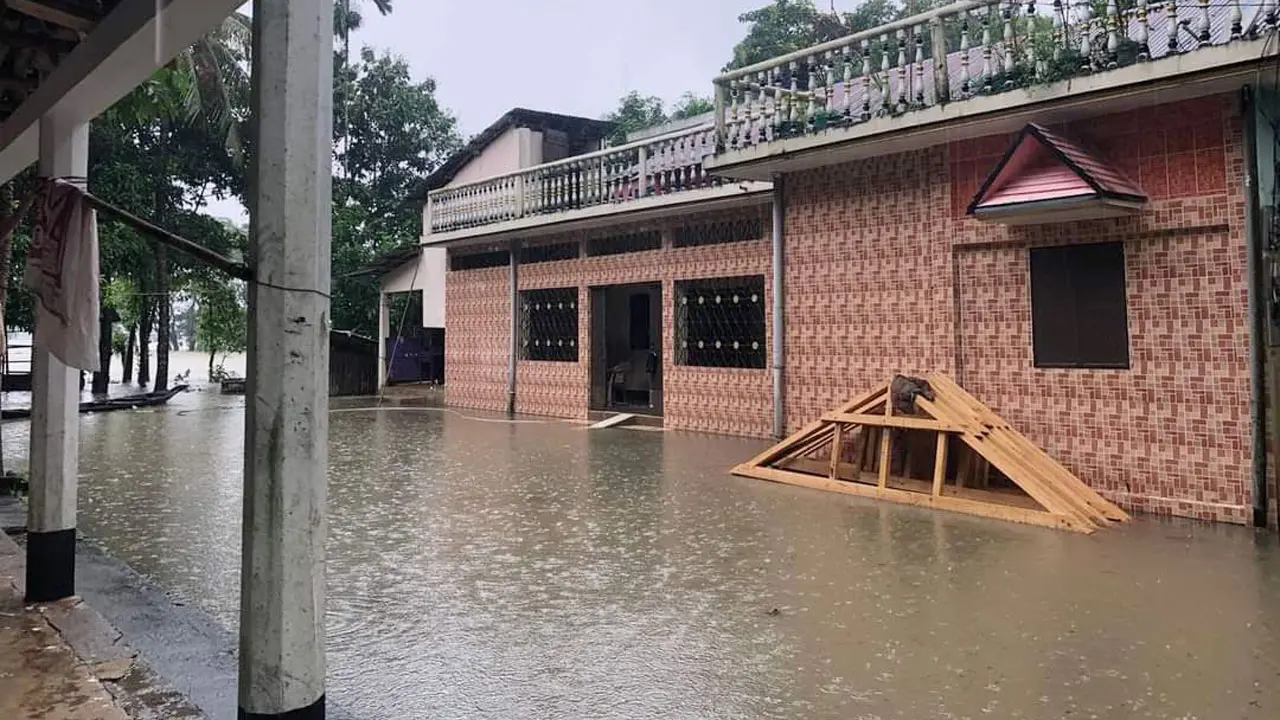 সিলেটে পানিবন্দি পৌনে সাত লাখ মানুষ   