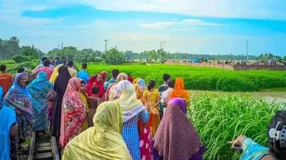 ট্রেনের ধাক্কায় নদীতে পড়ে কিশোর নিখোঁজ