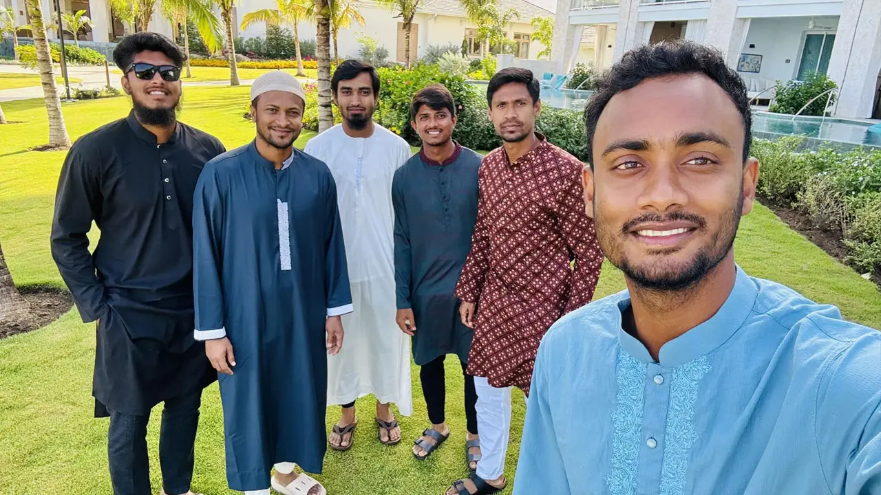 ওয়েস্ট ইন্ডিজে ঈদ পালন সাকিব-মুস্তাফিজদের