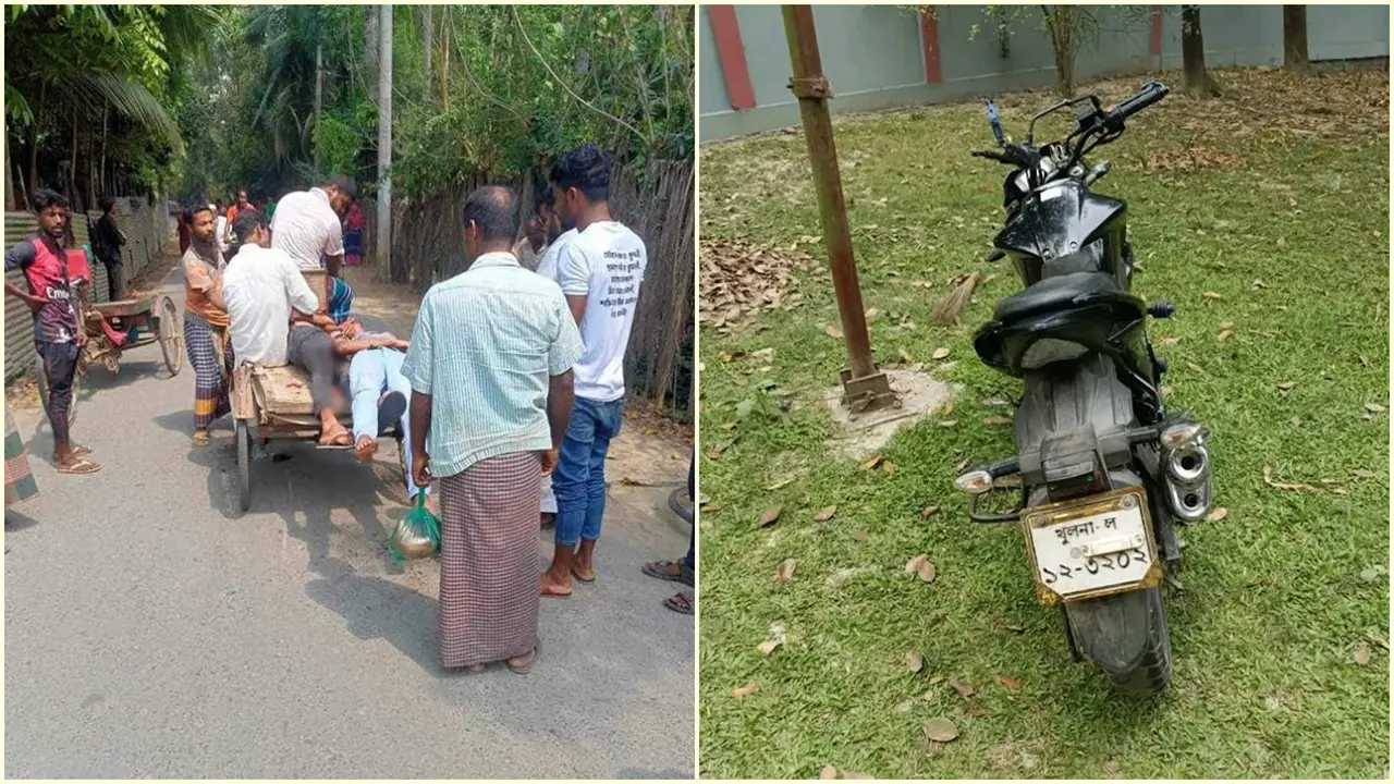 বাগেরহাটে ভ্যান-মোটরসাইকেল সংঘর্ষে যুবক নিহত