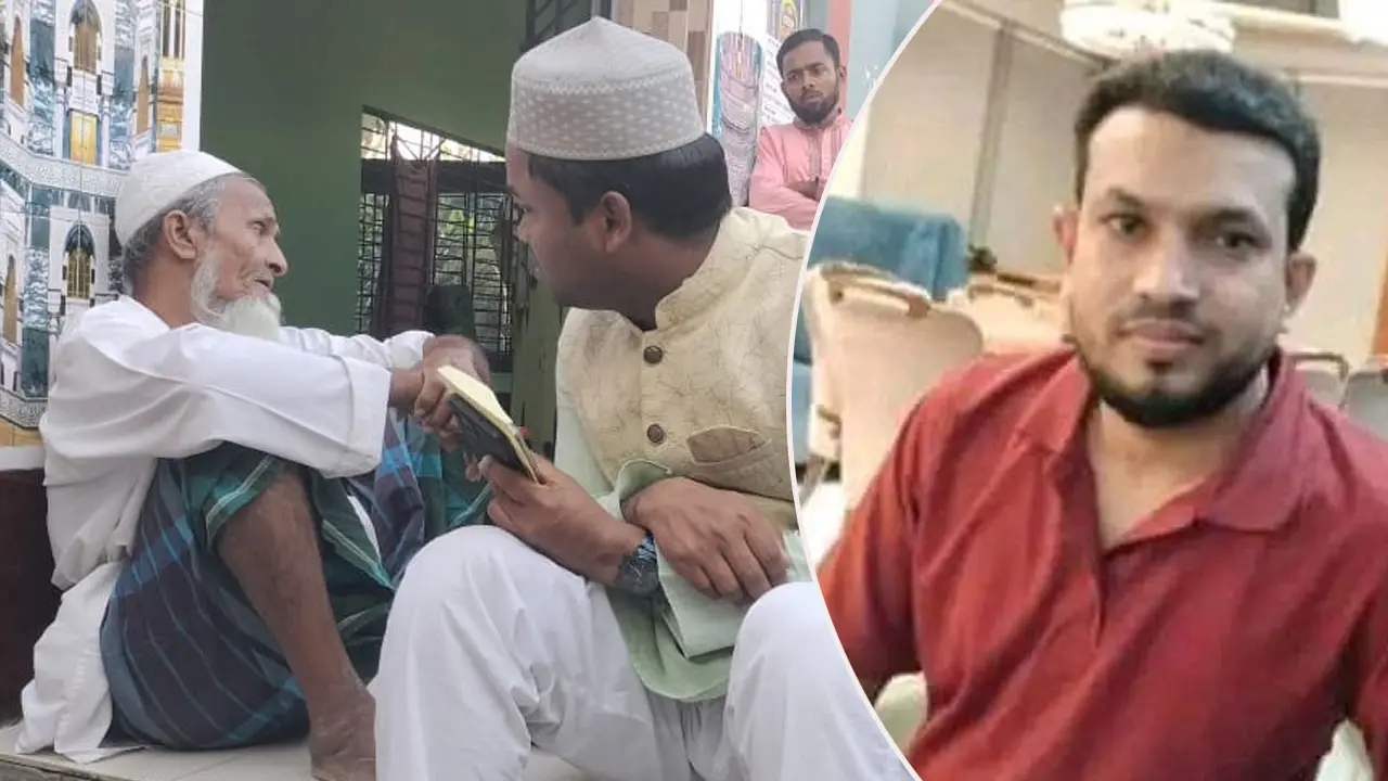 একমাত্র উপার্জনক্ষম ছেলেকে হারিয়ে নির্বাক বৃৃদ্ধ বাবা 