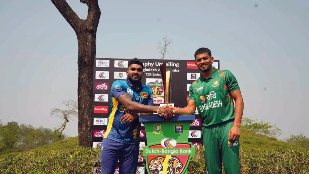 বাংলাদেশ-শ্রীলঙ্কা টি-২০ সিরিজ শুরু কাল, একনজরে সময়সূচি