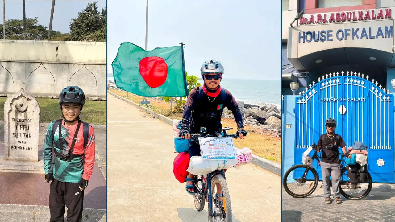 সাইকেলে ভারতের ১০ রাজ্য ভ্রমণ করলেন পাহাড়ের বীর কুমার