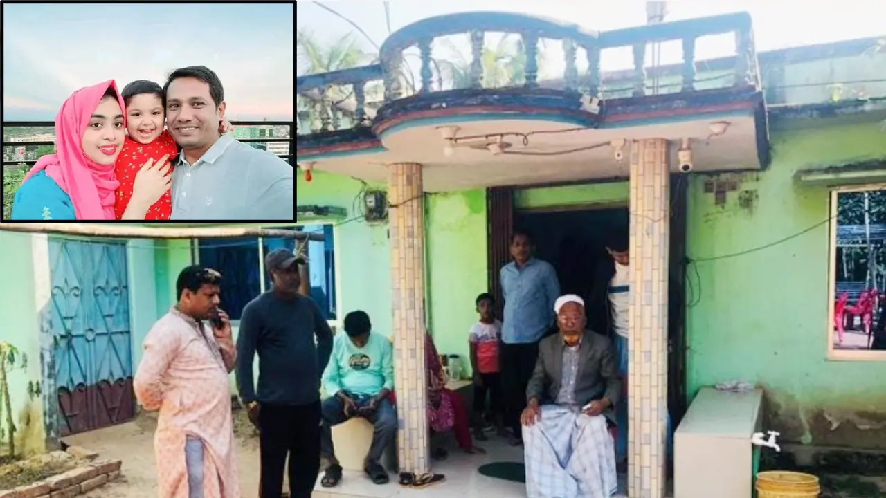 পাশাপাশি খনন হচ্ছে ছেলে-পূত্রবধূ-নাতনির কবর, পাগলপ্রায় বাবা