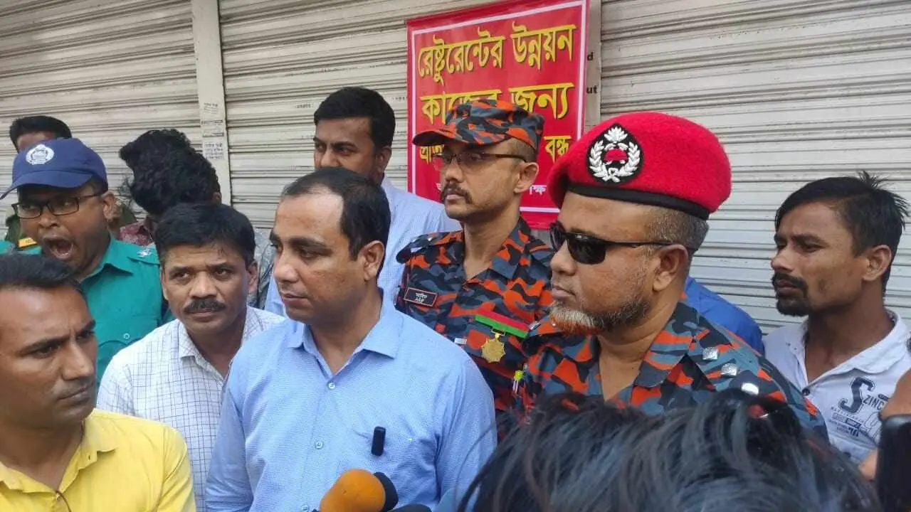 খিলগাঁওয়ে বেশিরভাগ রেস্টুরেন্ট বন্ধ, অভিযান স্থগিত
