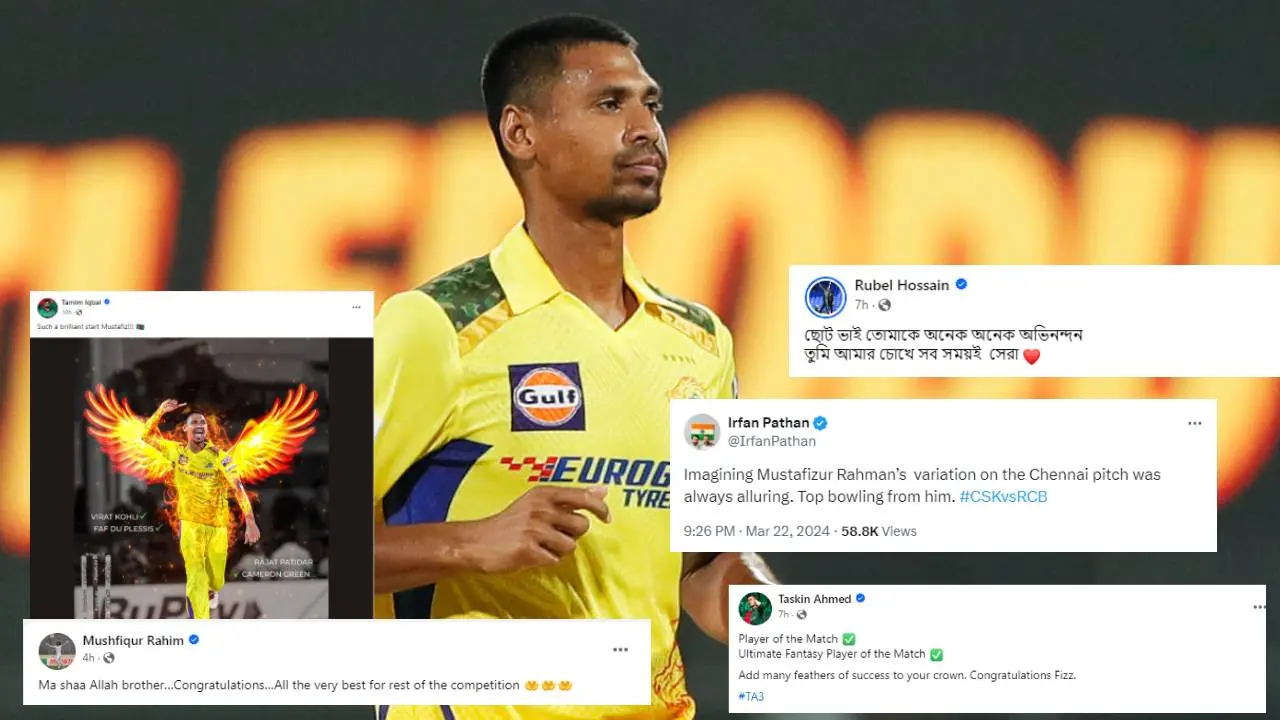 মুস্তাফিজে মুগ্ধ ক্রিকেট দুনিয়া