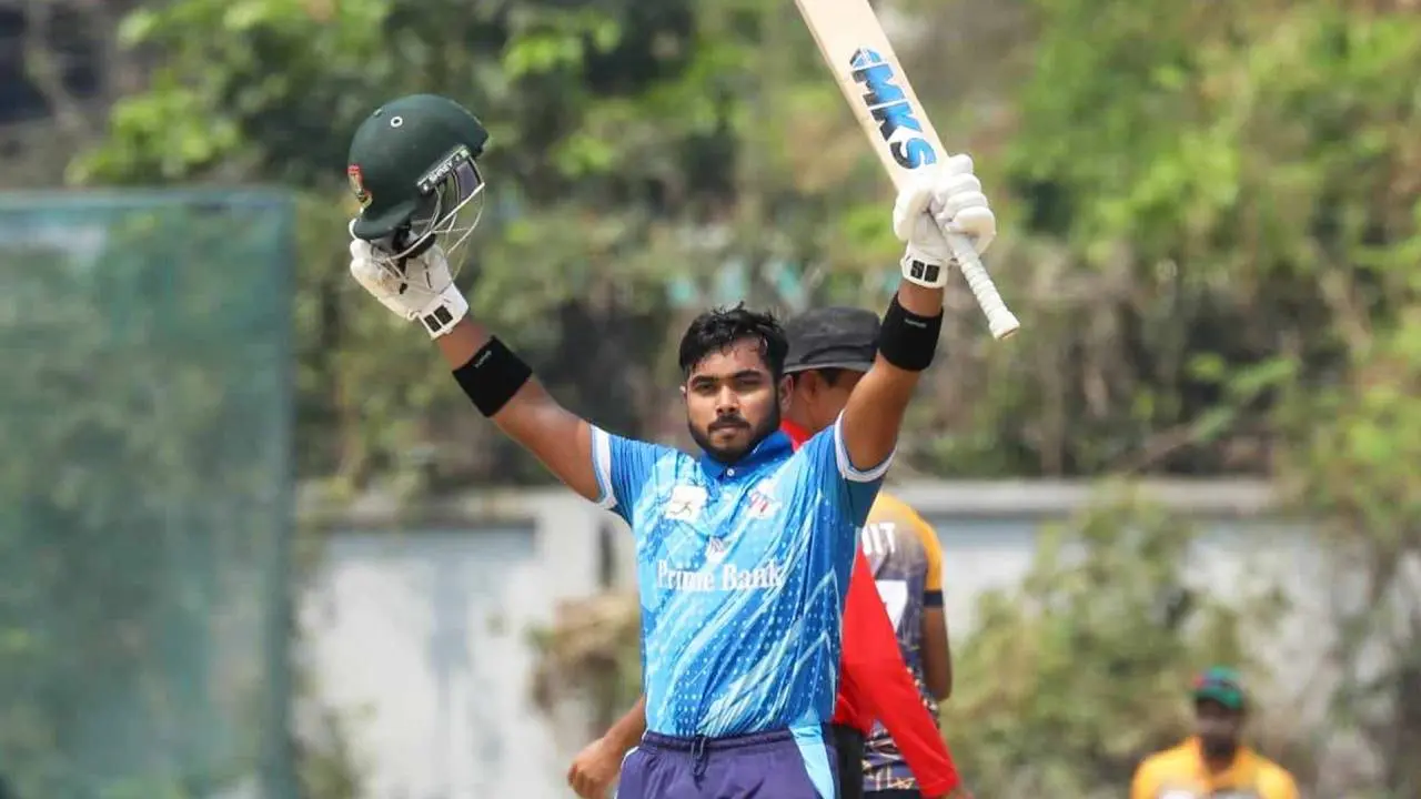 ওপেনিংয়ে সুযোগ পেয়ে ইমনের আরেক সেঞ্চুরি