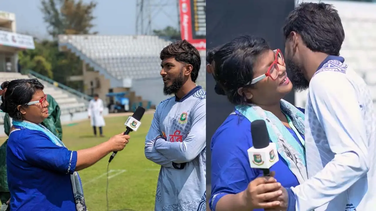 ভাইয়ের ইন্টারভিউ নিলেন বোন, সাংবাদিক বনে গেলেন ভাইও