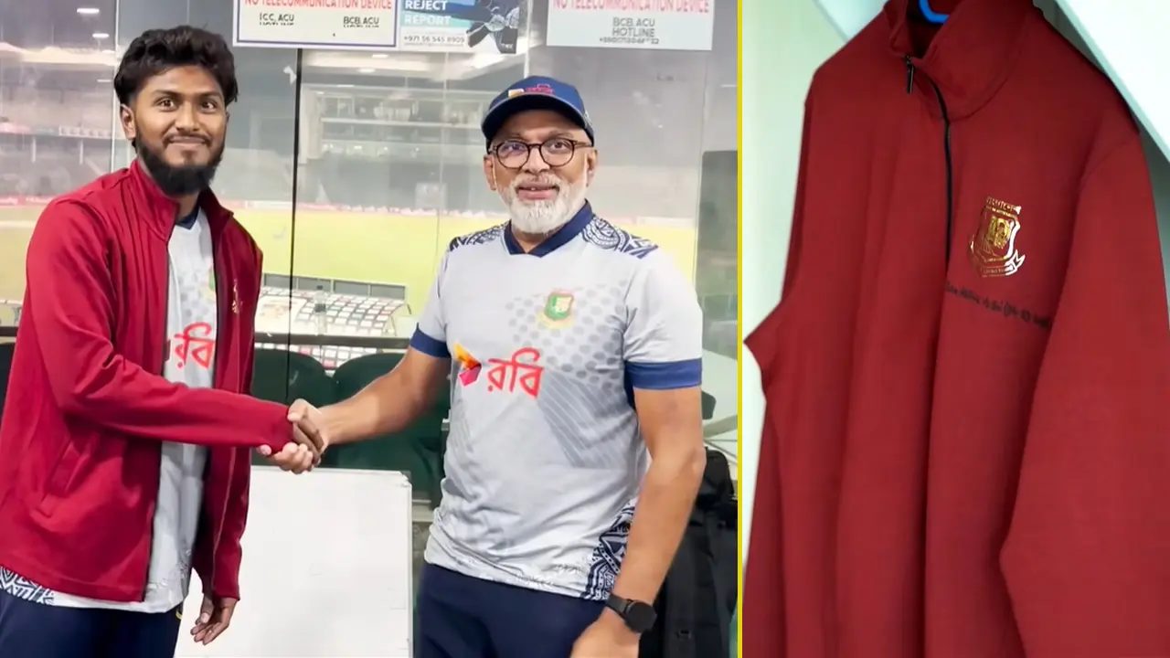 জাকেরের পর মেরুন জ্যাকেট পেলেন রিশাদ, কি এর বিশেষত্ব?