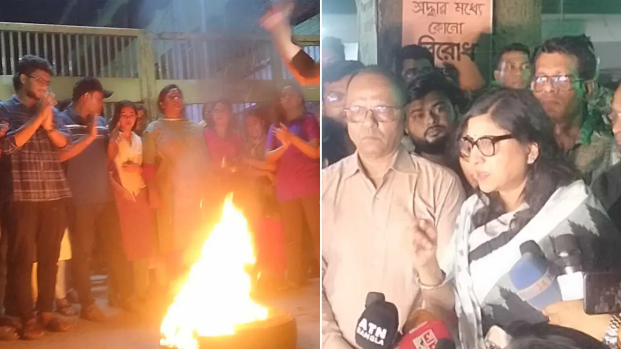 রাতভর আন্দোলনে উত্তাল জবি, উপাচার্যের কাছে যেসব দাবি