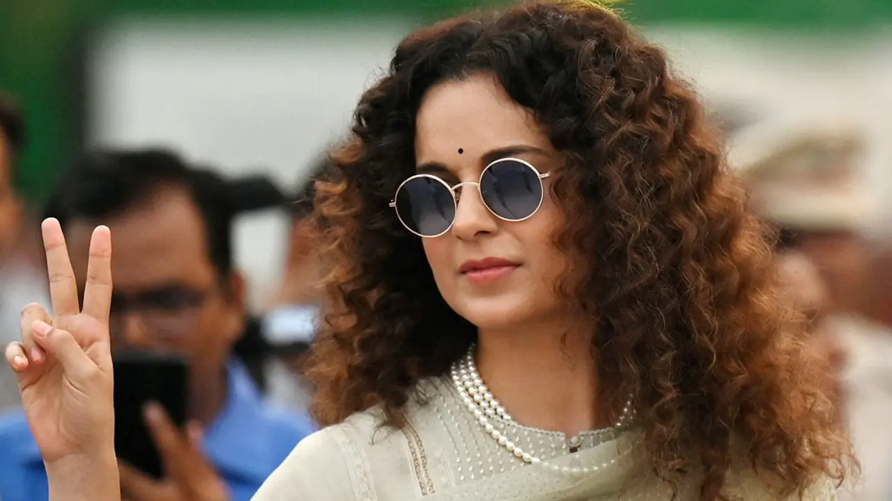 গেরুয়া শিবিরের প্রার্থী হয়ে ভোটের মাঠে কঙ্গনা