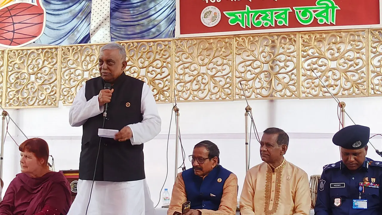 আমাদের লোকসংগীত অনেক সমৃদ্ধ : স্বরাষ্ট্রমন্ত্রী