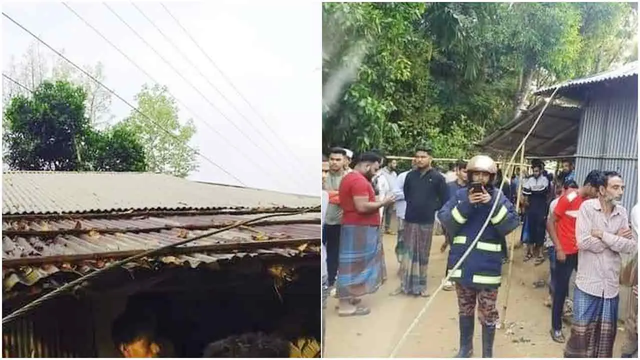 মৌলভীবাজারে বিদ্যুৎস্পৃষ্টে একই পরিবারের ৫ জনের মৃত্যু