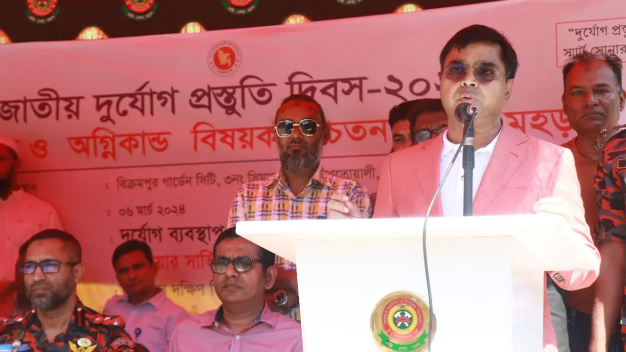 অগ্নিনিরাপত্তা নিশ্চিতে সরকার সর্বাত্মকভাবে কাজ করছে : সাঈদ খোকন