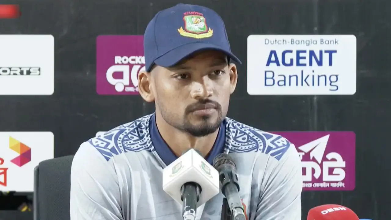 রানে ফিরতে ব্যাটিং কৌশল নিয়ে কাজ করছেন শান্ত