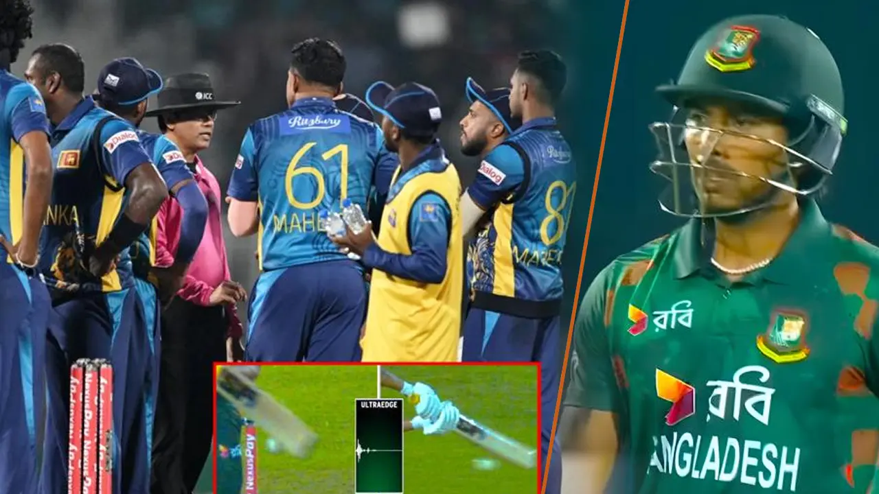 সৌম্যর ‘বিতর্কিত’ নটআউট নিয়ে নতুন তথ্য দিলো শ্রীলঙ্কা