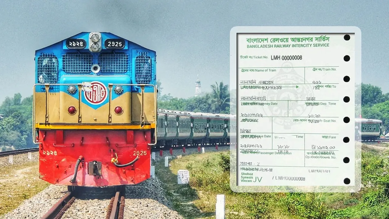 অনলাইনে ট্রেনের অগ্রিম টিকিট কাটবেন যেভাবে 