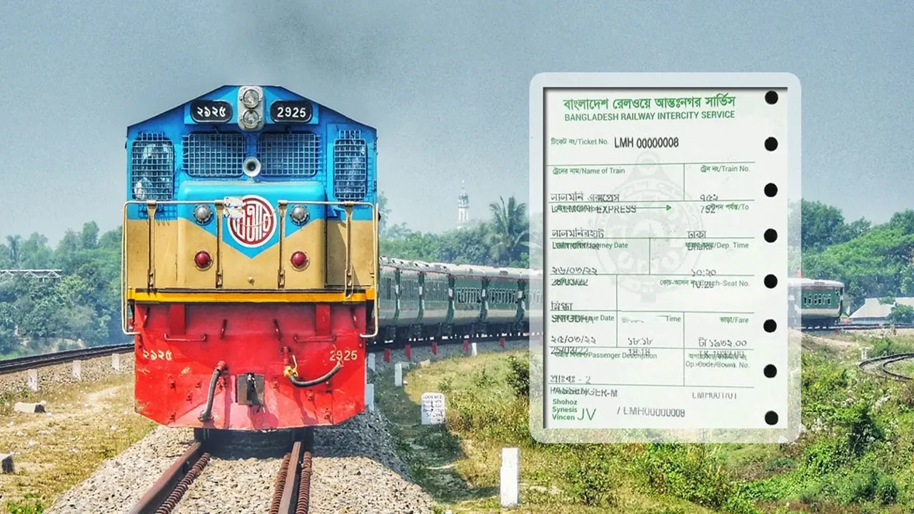 সাড়ে ৮ ঘণ্টায় ট্রেনের ৩৫ হাজার টিকিট বিক্রি