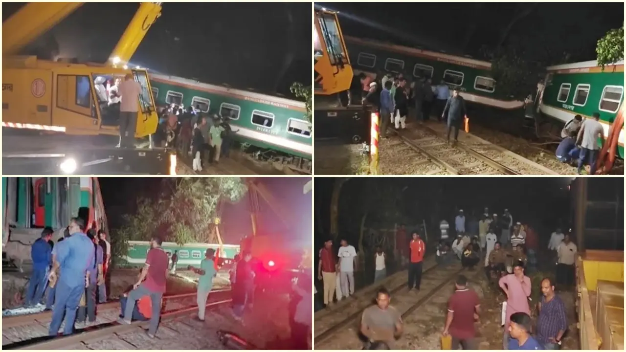 অবশেষে ১৪ ঘণ্টা পর ট্রেন চলাচল স্বাভাবিক