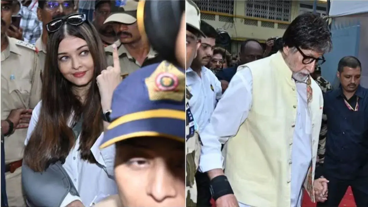 ভোটের দিন দেখা গেল বচ্চন পরিবারের ভাঙনের চিত্র!