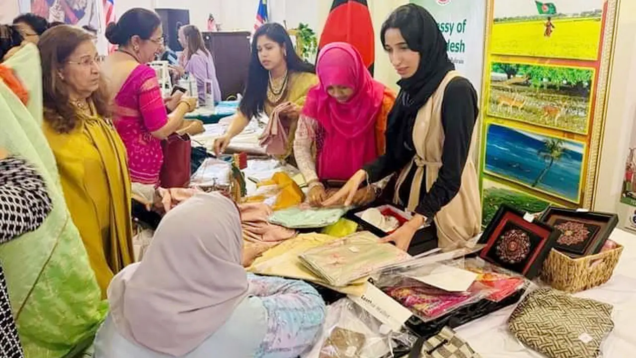 বাহরাইনে অনুষ্ঠিত হলো ‘আন্তর্জাতিক দূতাবাস বাজার’