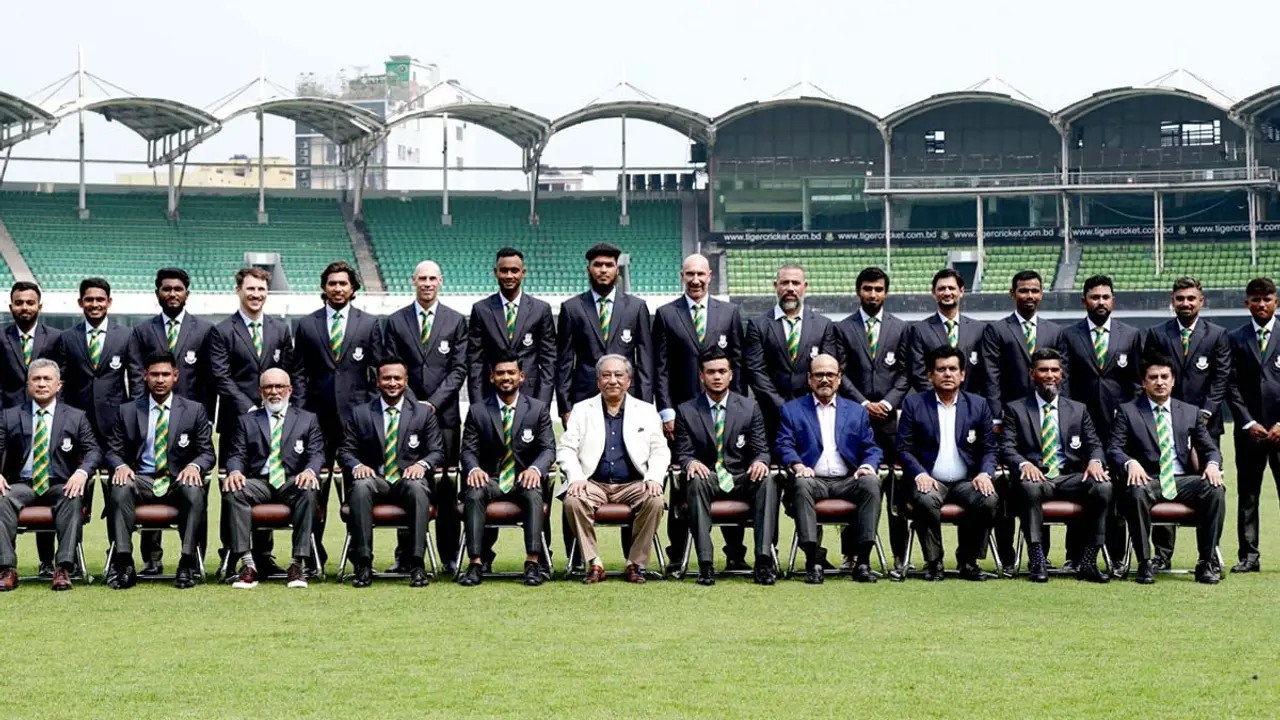 বিশ্বকাপের ফটোসেশন সারল শান্ত-সাকিবরা