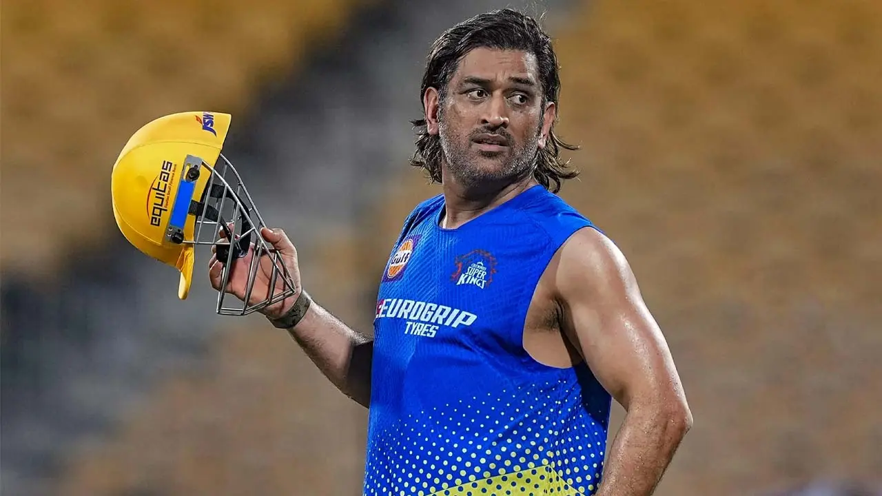 আইপিএলের জন্য বিশেষ রুটিন ধোনির