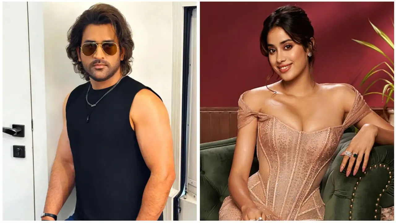 ‘তার দ্যুতি আপনাকে পাগল করে দেবে’, ধোনির প্রশংসায় জাহ্নবী