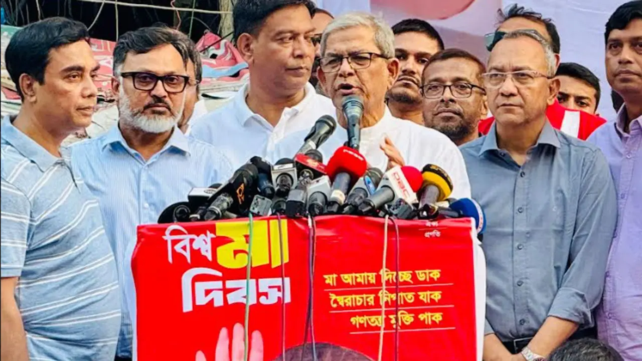 দেশ চালাচ্ছে অদৃশ্য শক্তি : মির্জা ফখরুল
