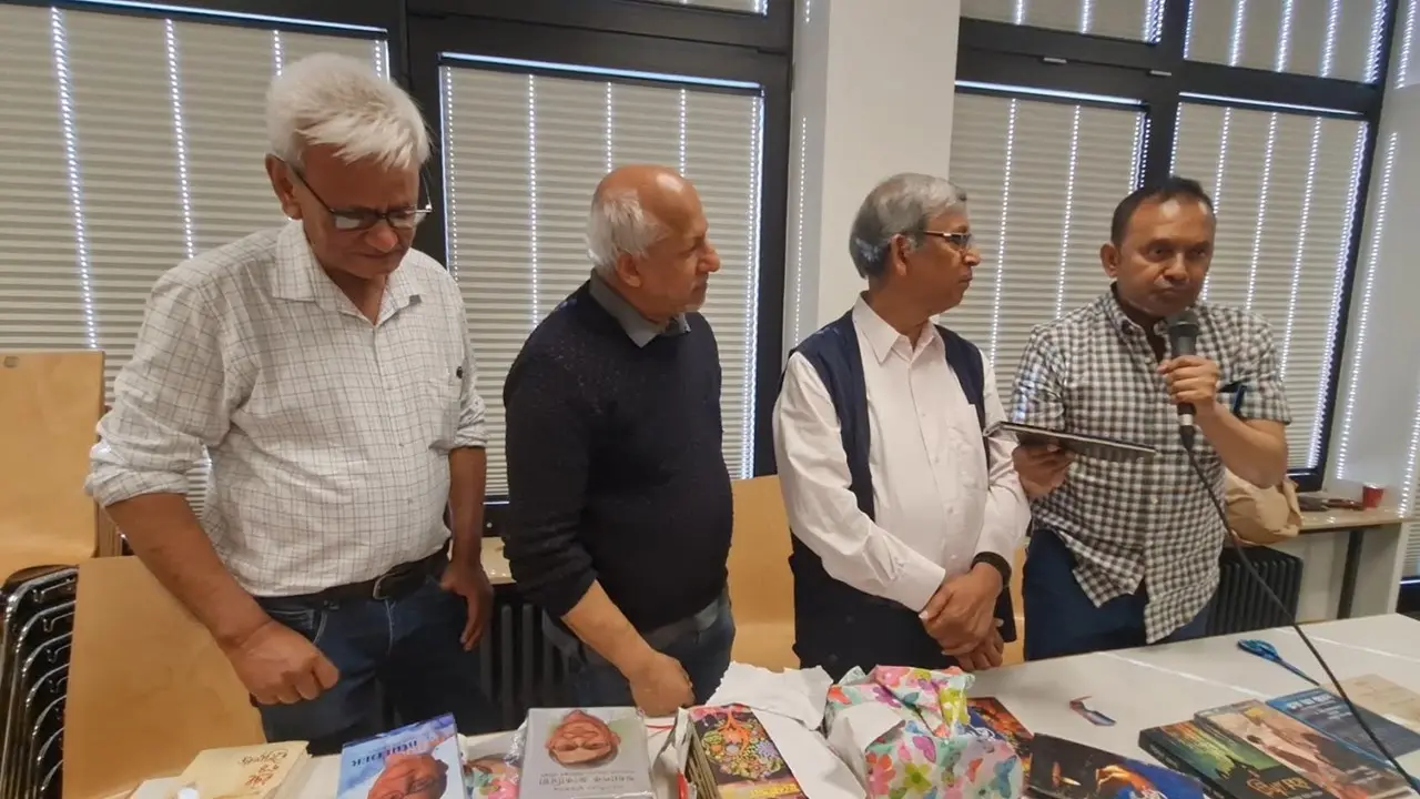 জার্মানির ফ্রাঙ্কফুর্টে প্রবাসীদের বই মেলা ও সংবর্ধনা অনুষ্ঠান