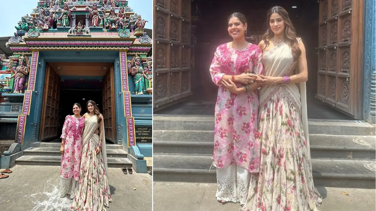 চেন্নাইয়ে মায়ের সেই প্রিয় জায়গায় গেলেন শ্রীদেবী কন্যা জাহ্নবী