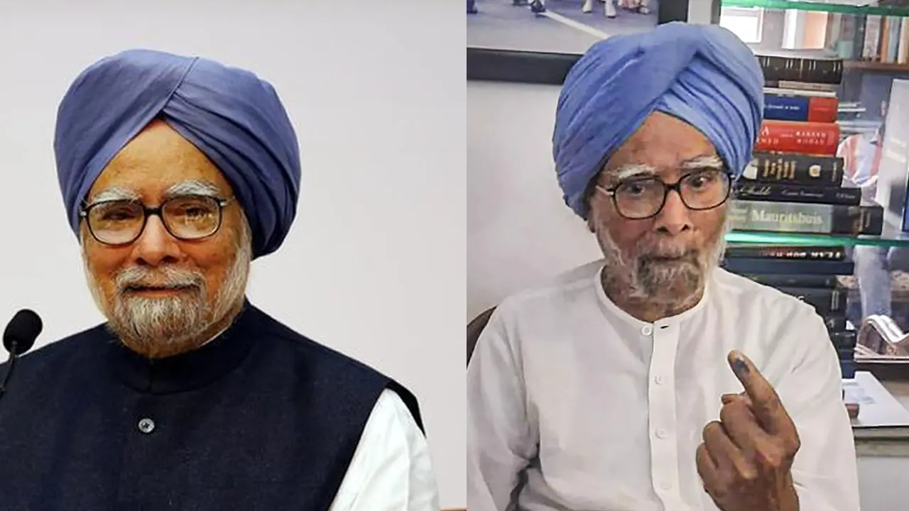 চেনা যাচ্ছে না ভারতের সাবেক প্রধানমন্ত্রী মনমোহন সিংকে