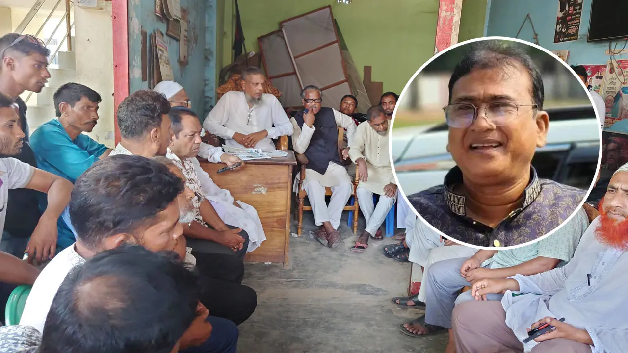 এলাকায় একা একা মোটরসাইকেলে ঘুরে বেড়াতেন এমপি আনার