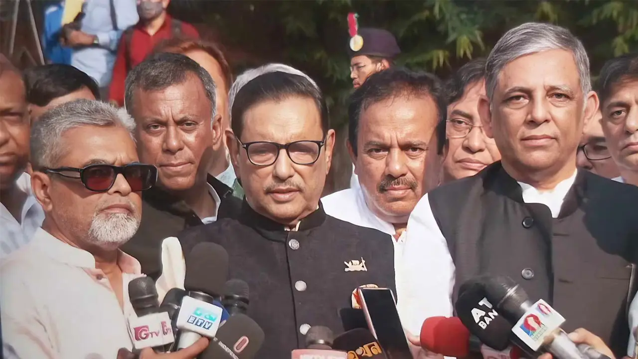 কাউকে জেলে পাঠানোর এজেন্ডা আমাদের নেই : ওবায়দুল কাদের