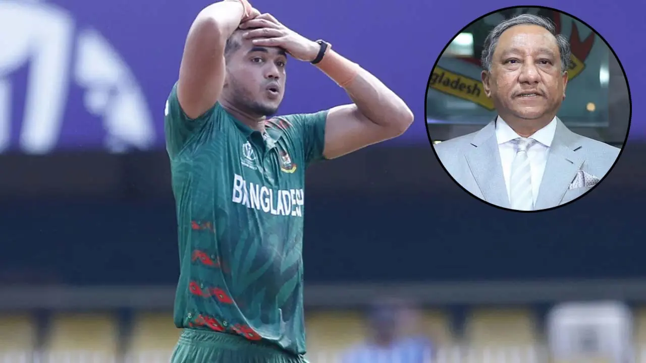 তাসকিনের বিশ্বকাপ খেলা নিয়ে যা বললেন পাপন